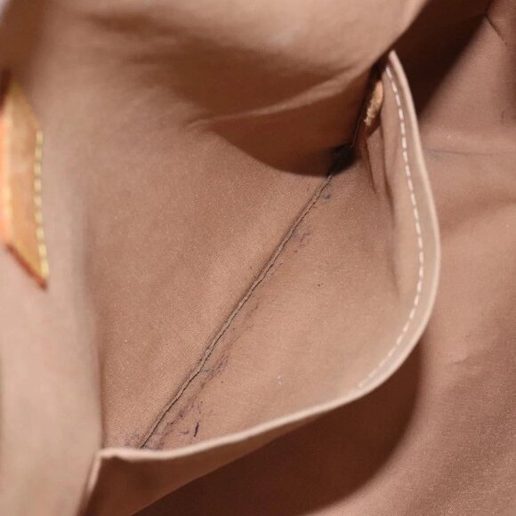 LOUIS VUITTON Monogram Vernis Brentwood Shoulder Bag Noisette M91511 Auth EC047 - Picture 13 of 16